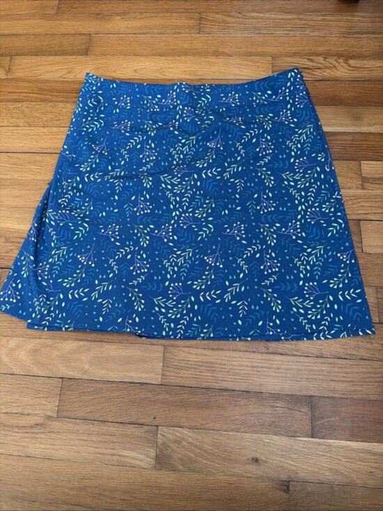 Ripskirt Dresses & Skirts - Ripskirt Hawaii Women's Length 2 Blue/Green Floral Vacation Wrap Size L (A36)